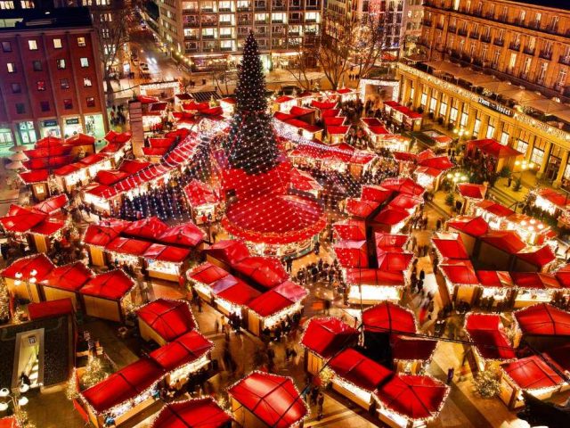 encanto de mercados de navidad